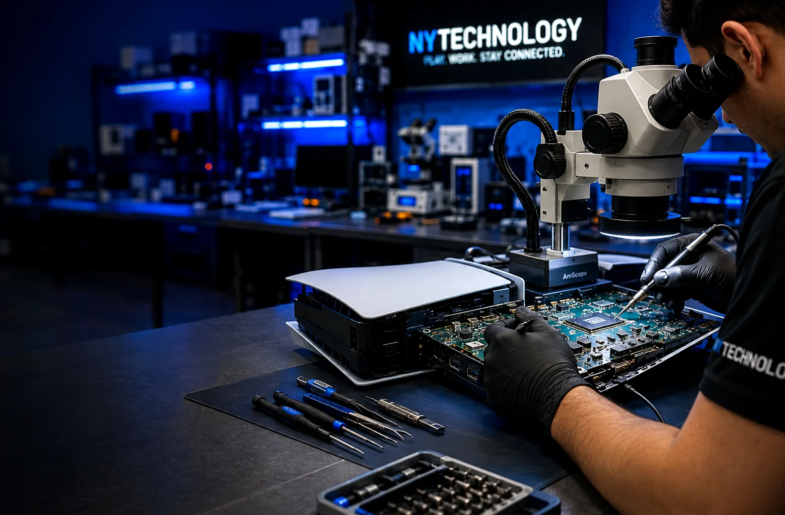 NYTechnology professional electronics repair laboratory
